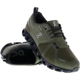 On Cloud 5 Waterproof Herren Freizeitschuhe-Oliv-Dunkelgrün-10