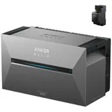 Anker Balkonkraftwerk Anker SOLIX Solarbank 3 E2700 Pro Speicher für Balkonkraftwerk, (Speicher mit integriertem Wechselrichter, All-in-One Stromspeicher 2,668kWh), KI-optimiertes Balkonkraftwerk mit Speicher - dynamische Überwachung