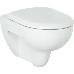WC-Combi-Pack, spülrandlos (Ausführung: Combi-Pack Geberit Renova Wand- Tiefspül-WC spülrandlos WC-Sitz Softclose QuickRelease weiß)