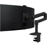 Ergotron Monitor Wandhalterung Schwenkarm Schwarz