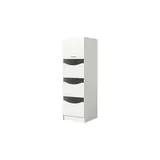xonox.home Wäscheschrank 60 x 196 x 68 cm Weiß