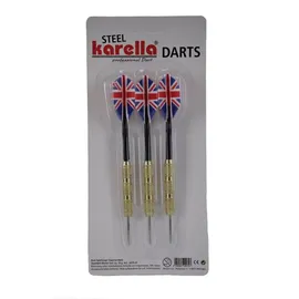 KARELLA Steeldart Blister-Set 18 g Flight Schwarz