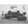 sit&more Ecksofa SIT & MORE "Westham L-Form", grau, B:275cm H:88cm T:172cm, 100% Polyester, Sofas, Ecksofa, mit Recamiere, mit oder ohne Bettfunktion, Bettkasten, Füße Eiche