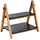 APS Etagere braun, schwarz Höhe: 34,0 cm, 1 St.