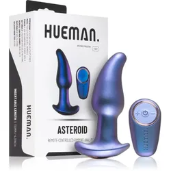 HUEMAN Asteroid Rimming Anal Plug Butt-Plug rotierend vibrierend 13.5 cm
