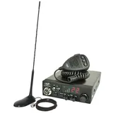 PNI ESCORT HP 8024 ASQ 12/ 24V + Antenne CB Extra 45 mit Magnet