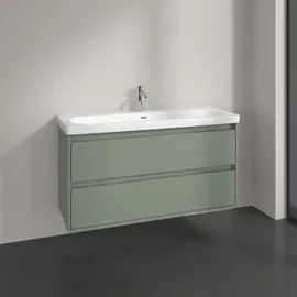 Villeroy & Boch Waschtischunterschrank 2 Auszüge 117,2 x 59,6 x 43,9 cm Soft Green