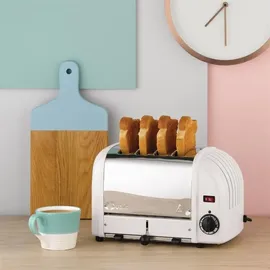 Dualit Toaster 40355 weiß 4 Schlitze