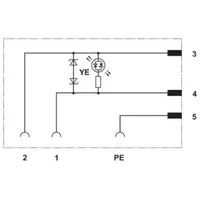 Phoenix Contact Ventilstecker SAC-3P-MR/BI-1L-Z SCO 1458570 Inhalt: 1 St.