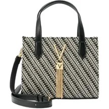 Valentino Divina Summer Henkeltasche Baumwolle/Synthetik Black/White