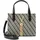 Valentino Divina Summer Henkeltasche Baumwolle/Synthetik Black/White