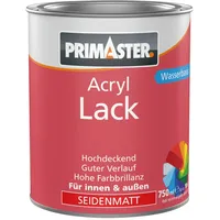 Primaster Acryl Lack goldgelb seidenmatt 0,75 l
