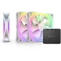 NZXT F120 RGB DUO, Matte White, weiß, LED-Steuerung, 120mm, 3er-Pack (RF-D12TF-W1)