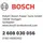 Bosch Schraubstock Stahl grau