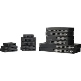 Cisco Small Business SF110D-08HP No Managed L2 Fast Ethernet (10/100) Schwarz Unterstützung Power Over Ethernet (PoE)