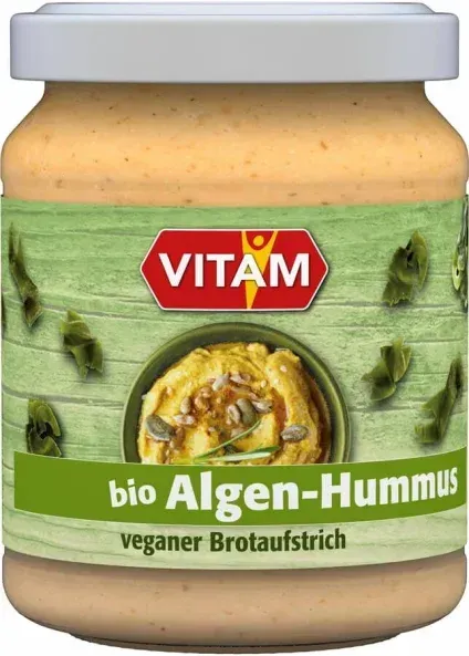 VITAM Brotaufstrich Algen-Hummus bio