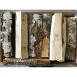 150 KG Birke Feuerholz Brennholz Kaminholz Holz trocken 25 cm lang