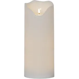 Star Trading Flamme Grand Stumpenkerze 40 cm weiß