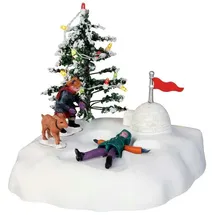 Lemax Angel's Wings Weihnachtsdorf mehrfarbig batteriebetrieben