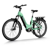 Himiway A7 Pro Ebike 48V 720Wh LG-AKKU 27.5"X2.4" Trekking mit Doppelstoßdämpfer Ananda Mittelmotor 130Nm Mountainbike Reichweite 80KM City Pedelec 136KG Tragfähigkeit für Damen & Herren zum Pedeln