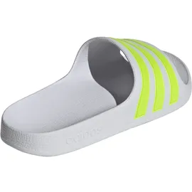 adidas Aqua Adilette Kids Cloud White / Solar Slime / Cloud White 33