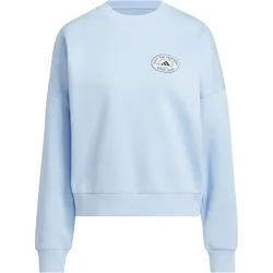 adidas Sportswear Farmers Market Graphic Sweatshirt Damen JM4211 - glow blue L