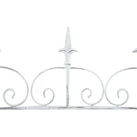 CLP Gartenzaun Mangold 4er Set  -  Weiß