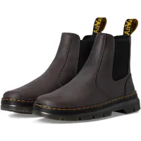 Dr. Martens Embury Gunmetal Saddleback Platform, Schwarz, 43 EU