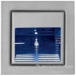Brumberg LED-Wand-EB-Leuchte, 1,2W, Lichtfarbe blau, Aluminium