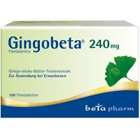 betapharm Arzneimittel GmbH Gingobeta 240 mg Filmtabletten