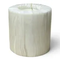 Stumpenkerze White Bamboo - Swazi Candles