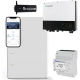 Growatt SPH4000TL Hybrid Wechselrichter mit 12,8 kWh Solarspeicher-Set