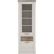 Forte Vitrine DURO ¦ weiß ¦ Maße (cm): B: 71 H: 212 T: 41.0