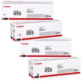 Canon Original 055 Toner - 4er-Set cyan, magenta, gelb, schwarz
