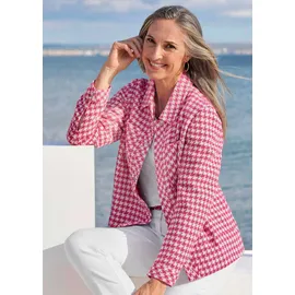 GOLDNER Blazer pink / weiß 23