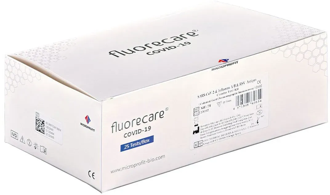 Fluorecare SARS-CoV-2/Influenza A/B/Rsv Combo Profitest Test 25 St