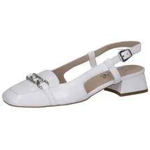 CAPRICE Pumps in Weiß Lack | Gr.: 36