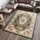 Tapiso Atlas Kurzflorteppich 300 x 400 cm Grün/Beige