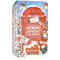Sonnentor Gewürz Adventskalender 2025 | 24 Bio Gewürze |Nachhaltige Geschenkidee
