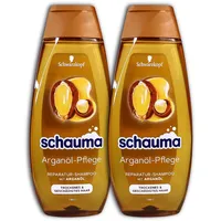 2 er Pack Schauma Shampoo Arganöl-Pflege 2 x 400 ml
