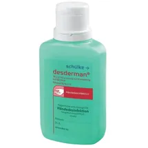 Schülke 3x 100 ml Schülke desderman® Händedesinfektion (ohne Farbstoff/Parfüm) 0,3 l Desinfektionslösung