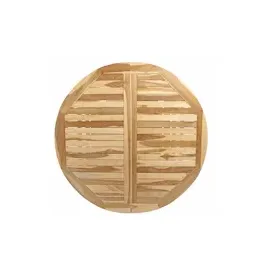 möbelliebling Gartentisch ausziehbar Teak Holz 120 - 170 cm oval BORNEO