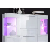 PLACES OF STYLE LED Glaskantenbeleuchtung PLACES OF STYLE, bunt,