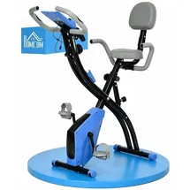 Homcom Heimtrainer mit LCD Display blau
