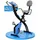 Homcom Heimtrainer mit LCD Display blau