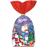 Milka Weihnachtsmischung mit Alpenmilch Schokolade und Dragees 126g
