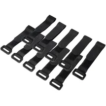 Logilink KAB0056, Kabelbinder Nylon Schwarz 10 Stück