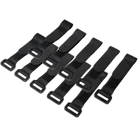 Logilink KAB0056, Kabelbinder Nylon Schwarz 10 Stück