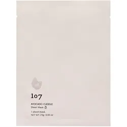 107 Beauty Avocado Cuddle Sheet Mask 25 g