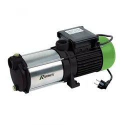Ribimex PRMCA5 - Elektrische selbstansaugende Gartenpumpe - 5 Turbinen - 1450 W